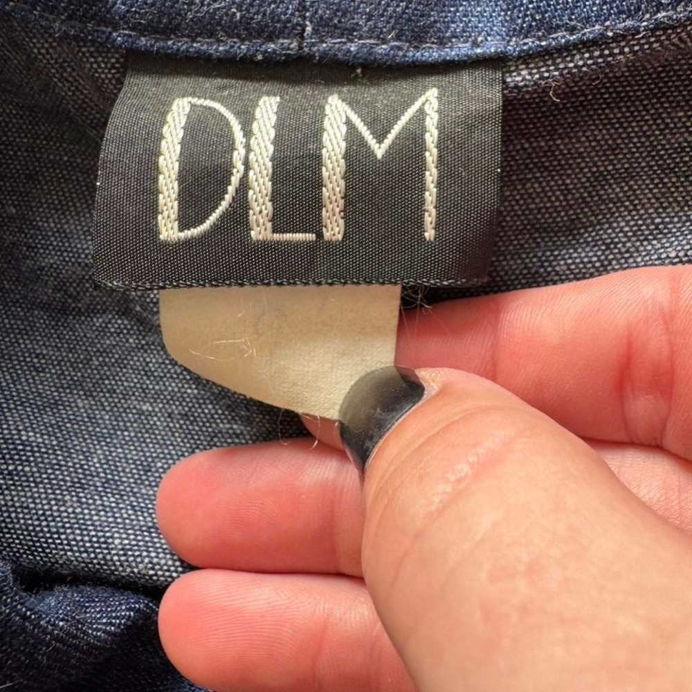 Vintage DLM Denim Dress - Picture 4 of 4